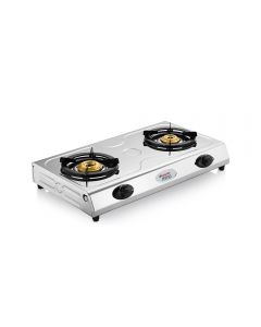 Butterfly Gas Stove Stainless Steel Rhino, 2 Burner
